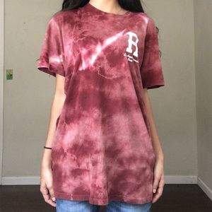 RCKLESS burgundy/white T Shirt
